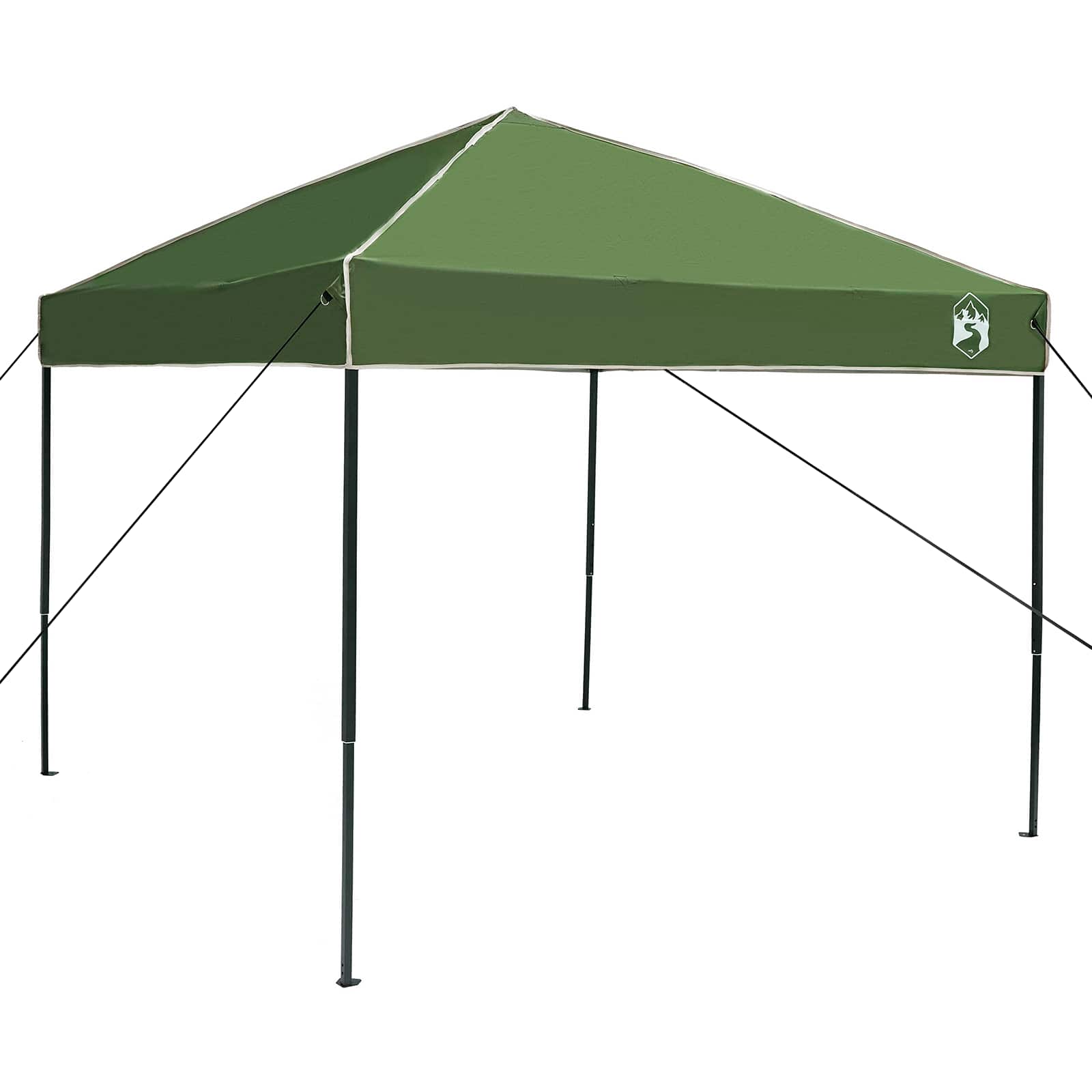 Camping Tent Set 2 st 4-persoons Groen Taffeta en Stof