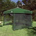 Camping Tent Set 2 st 6-persoons Groen Taffeta en Stof