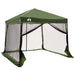 Camping Tent Set 2 st 6-persoons Groen Taffeta en Stof