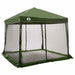 Camping Tent Set 2 st 6-persoons Groen Taffeta en Stof