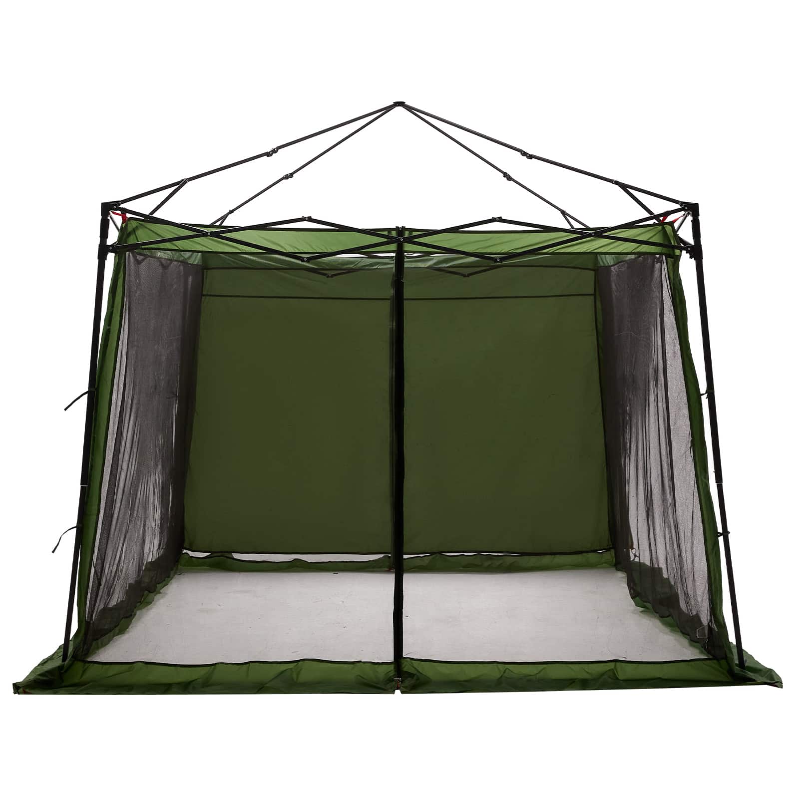 Camping Tent Set 2 st 6-persoons Groen Taffeta en Stof