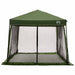 Camping Tent Set 2 st 6-persoons Groen Taffeta en Stof