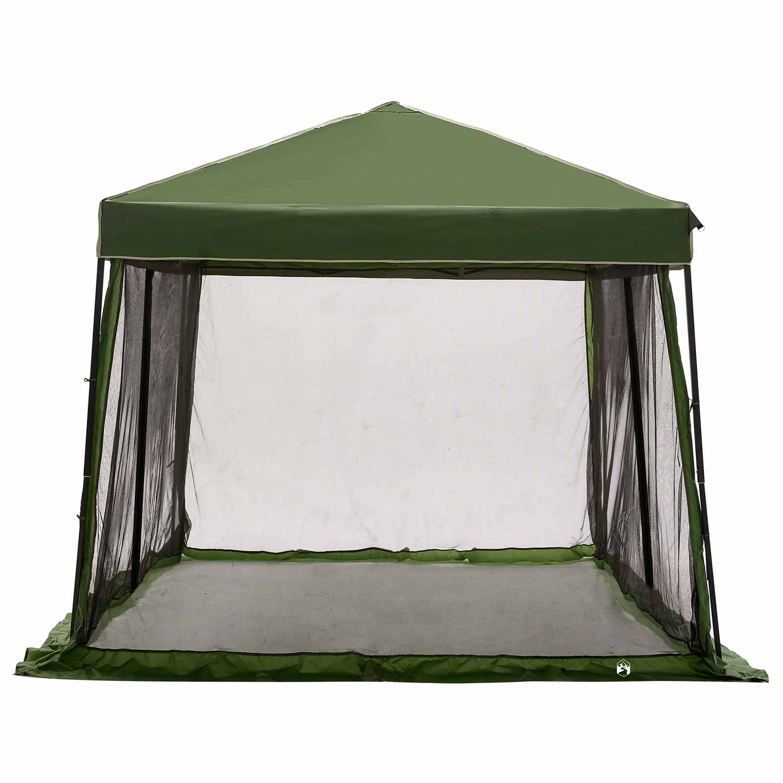 Camping Tent Set 2 st 6-persoons Groen Taffeta en Stof