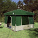 Camping Tent Set 2 st 6-persoons Groen Taffeta en Stof