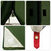 Camping Tent Set 2 st 5-persoons Groen Taffeta en Stof