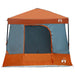 Camping Tent Set 2 st 6-persoons Grijs en Oranje