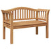 Bank Bruin 120 x 53,5 x 85 cm Massief teakhout