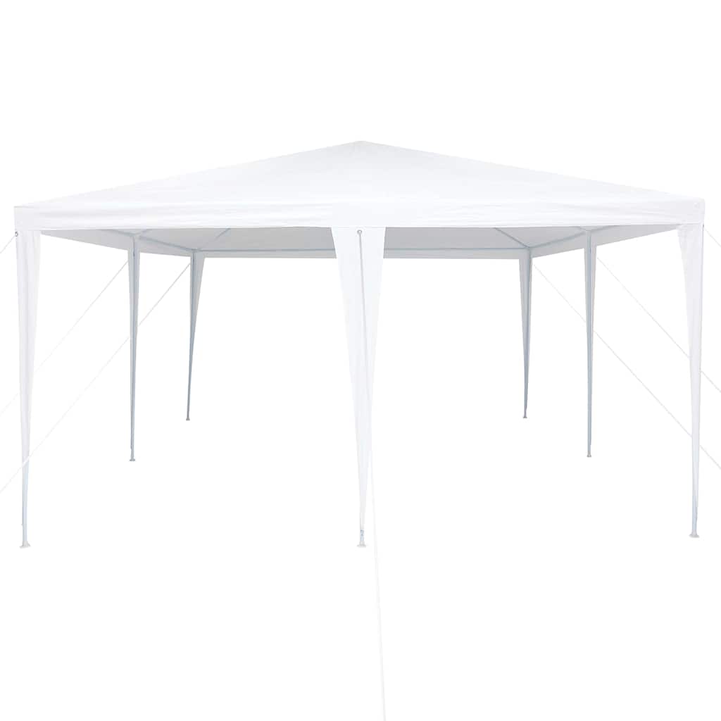 Partytent Wit 400 x 400 x 266 cm Polyethyleen en Staal