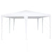 Partytent Wit 400 x 400 x 266 cm Polyethyleen en Staal