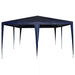 Partytent Blauw 400 x 400 x 266 cm Polyethyleen en Staal