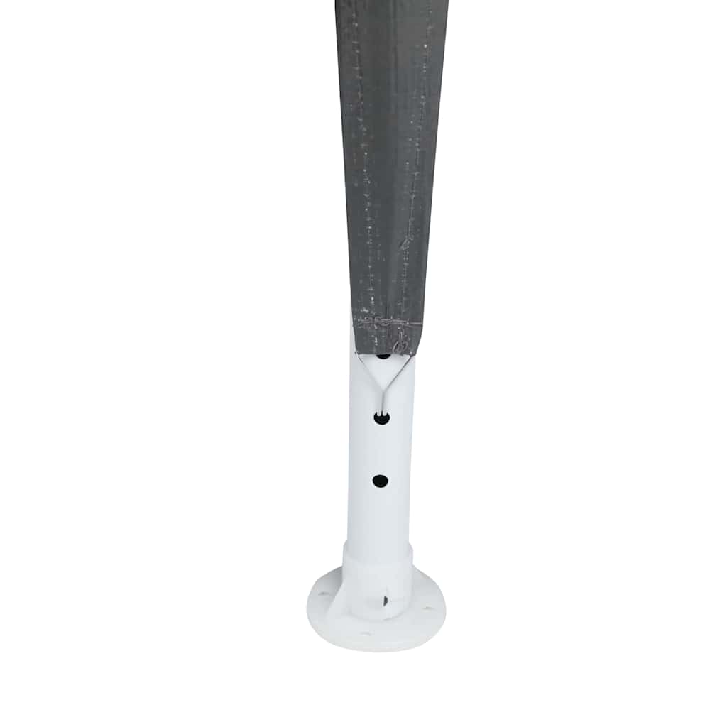 Partytent Antraciet 400 x 400 x 266 cm Polyethyleen en Staal