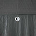 Partytent Antraciet 400 x 400 x 266 cm Polyethyleen en Staal
