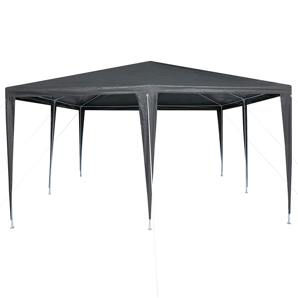Partytent Antraciet 400 x 400 x 266 cm Polyethyleen en Staal