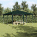 Partytent Groen 400 x 400 x 266 cm Polyethyleen en Staal