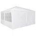 Partytent Wit 400 x 400 x 266 cm Polyetheen