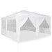 Partytent Wit 400 x 400 x 266 cm Polyetheen