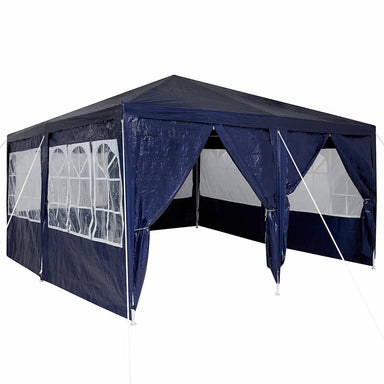 Partytent Blauw 400 x 400 x 266 cm Polyetheen