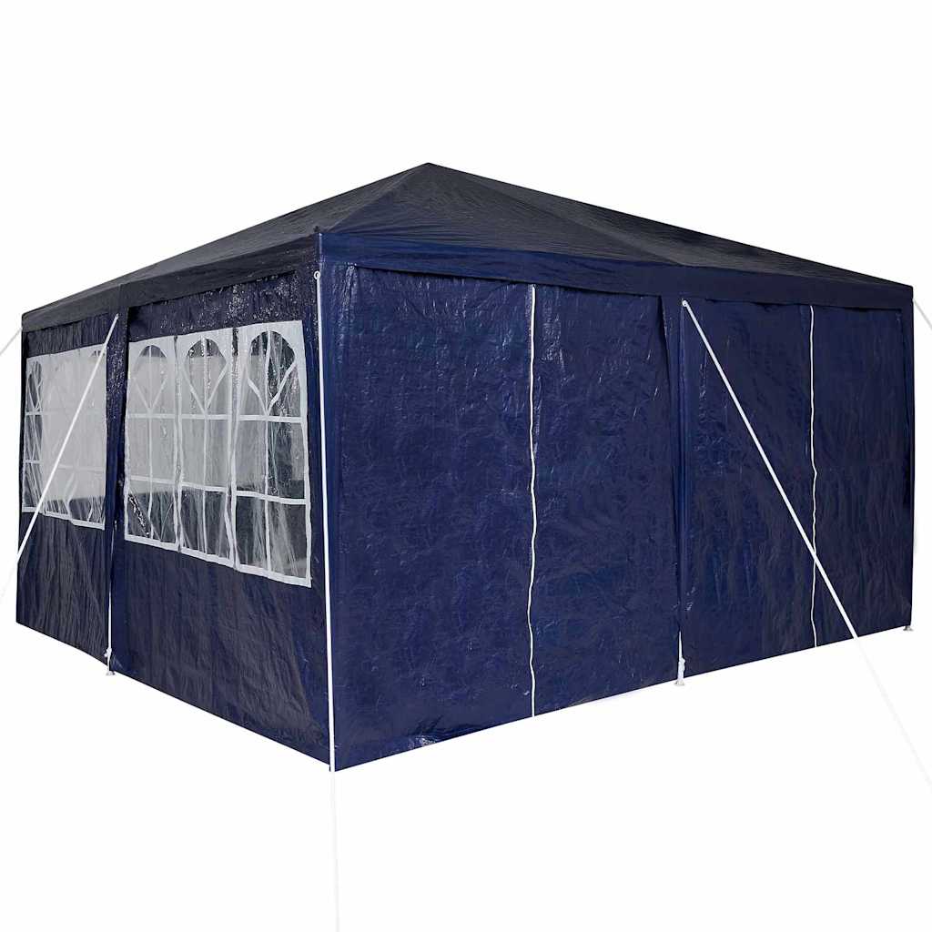 Partytent Blauw 400 x 400 x 266 cm Polyetheen