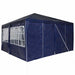 Partytent Blauw 400 x 400 x 266 cm Polyetheen