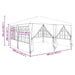 Partytent Blauw 400 x 400 x 266 cm Polyetheen