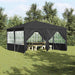 Partytent Antraciet 400 x 400 x 266 cm Polyetheen