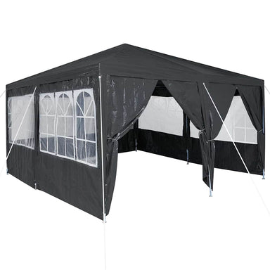 Partytent Antraciet 400 x 400 x 266 cm Polyetheen