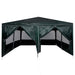 Partytent Groen 400 x 400 x 266 cm Polyetheen