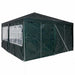 Partytent Groen 400 x 400 x 266 cm Polyetheen