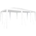 Partytent Wit 600 x 400 x 266 cm Polyethyleen en Staal