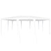 Partytent Wit 600 x 400 x 266 cm Polyethyleen en Staal