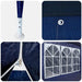Partytent Blauw 600 x 400 x 266 cm Polyetheen