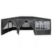 Partytent Antraciet 600 x 400 x 266 cm Polyetheen