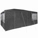Partytent Antraciet 600 x 400 x 266 cm Polyetheen