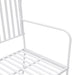 Tuinbank Effen Wit 103,5 x 51,5 x 90 cm Staal
