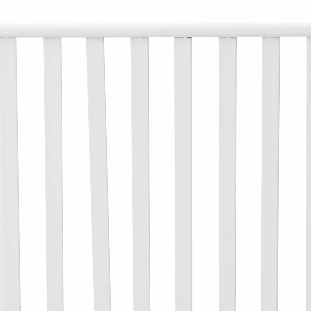 Tuinbank Effen Wit 103,5 x 51,5 x 90 cm Staal