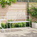Tuinbank Effen Wit 103,5 x 51,5 x 90 cm Staal