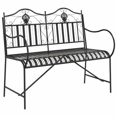 Tuinbank Zwart 103,5 x 59 x 89 cm Staal