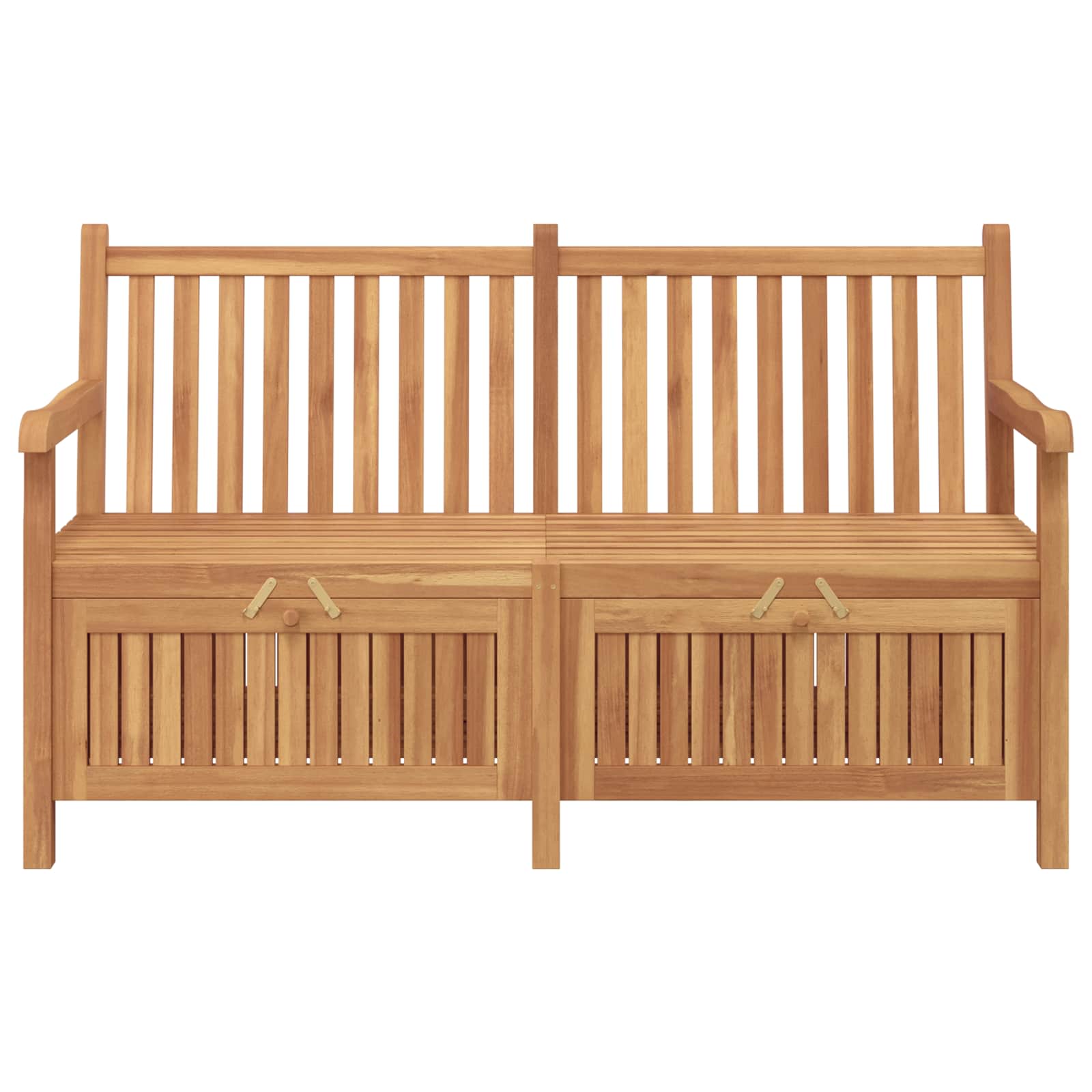 Tuinbank met opslag 150 x 60 x 90 cm Massief Teakhout