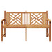 Tuinbank 150 x 60 x 90 cm Massief Teakhout