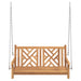Tuin Hangbank 114 x 60 x 64 cm Massief Teakhout