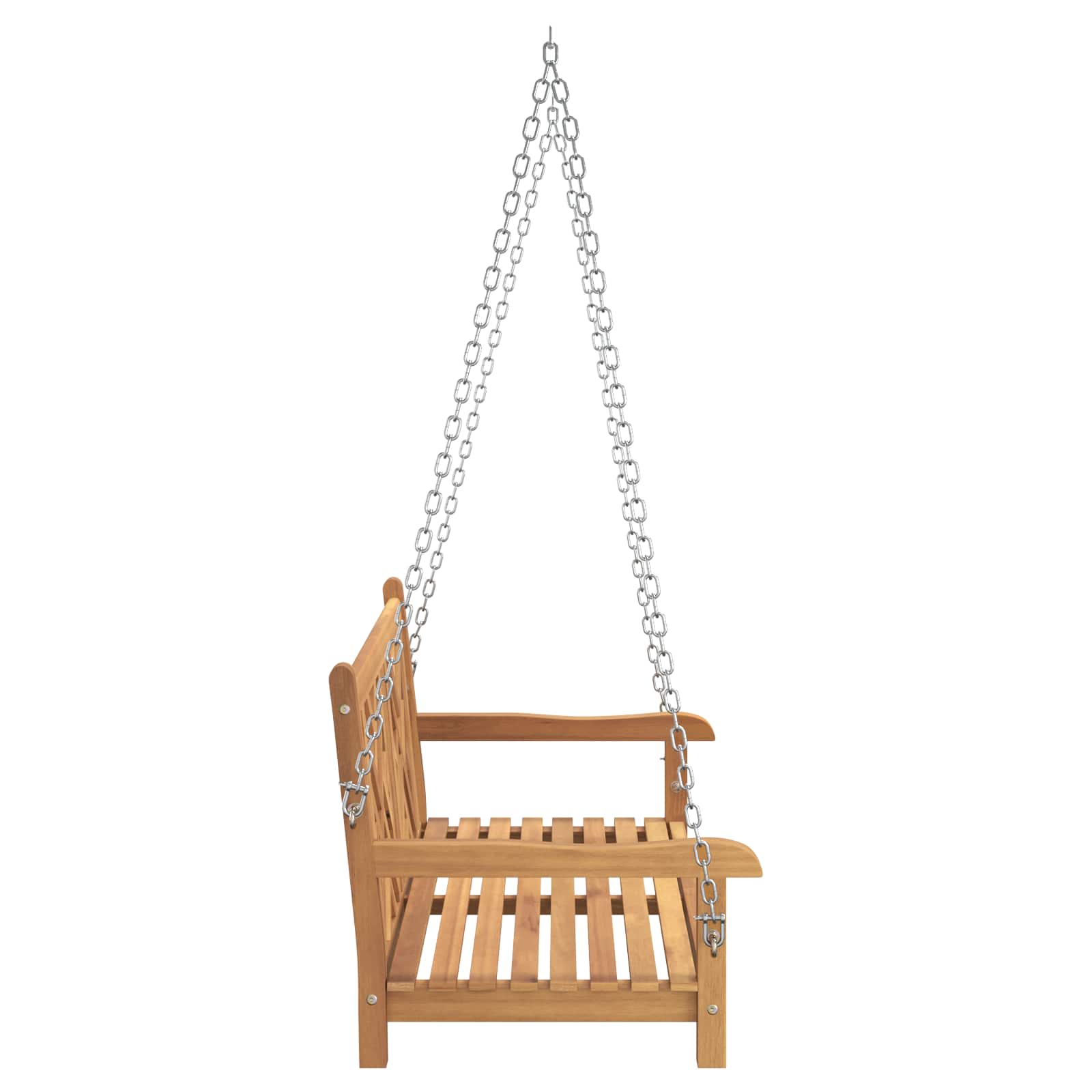 Tuin Hangbank 114 x 60 x 64 cm Massief Teakhout