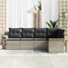 Tuin Sofa Set 5 st poly rattan