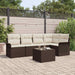 Tuin Sofa Set 6 st poly rattan