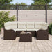 Tuin Sofa Set Bruin 55 x 55 x 37 cm poly rattan