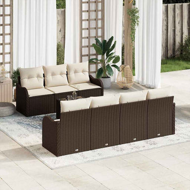 Tuin Sofa Set Bruin 55 x 55 x 37 cm poly rattan