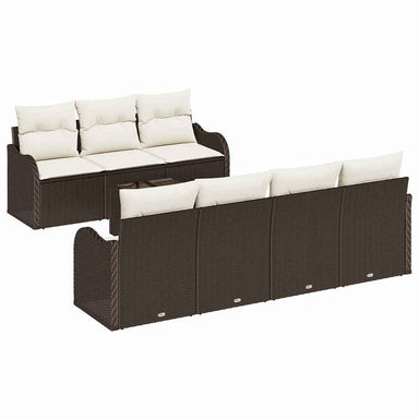 Tuin Sofa Set Bruin 55 x 55 x 37 cm poly rattan