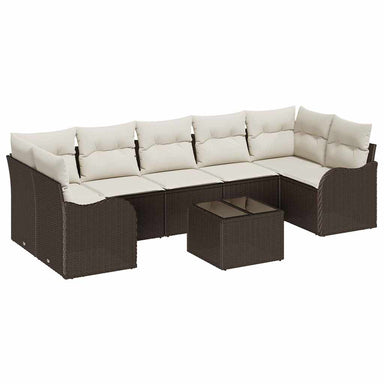 Tuin Sofa Set Bruin 55 x 55 x 37 cm poly rattan