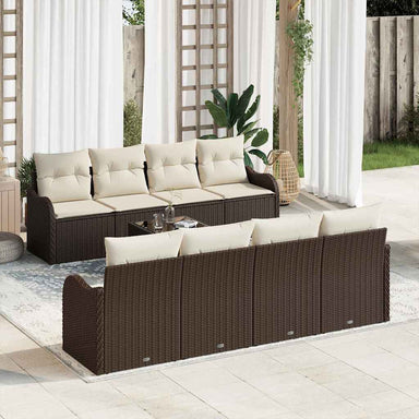 Tuin Sofa Set Bruin 55 x 55 x 37 cm poly rattan