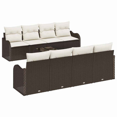 Tuin Sofa Set Bruin 55 x 55 x 37 cm poly rattan