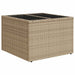 Tuin Sofa Set Beige 55 x 55 x 37 cm poly rattan